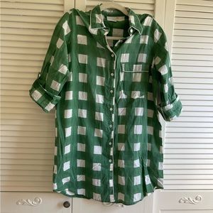Julia Amory boyfriend shirt, size small